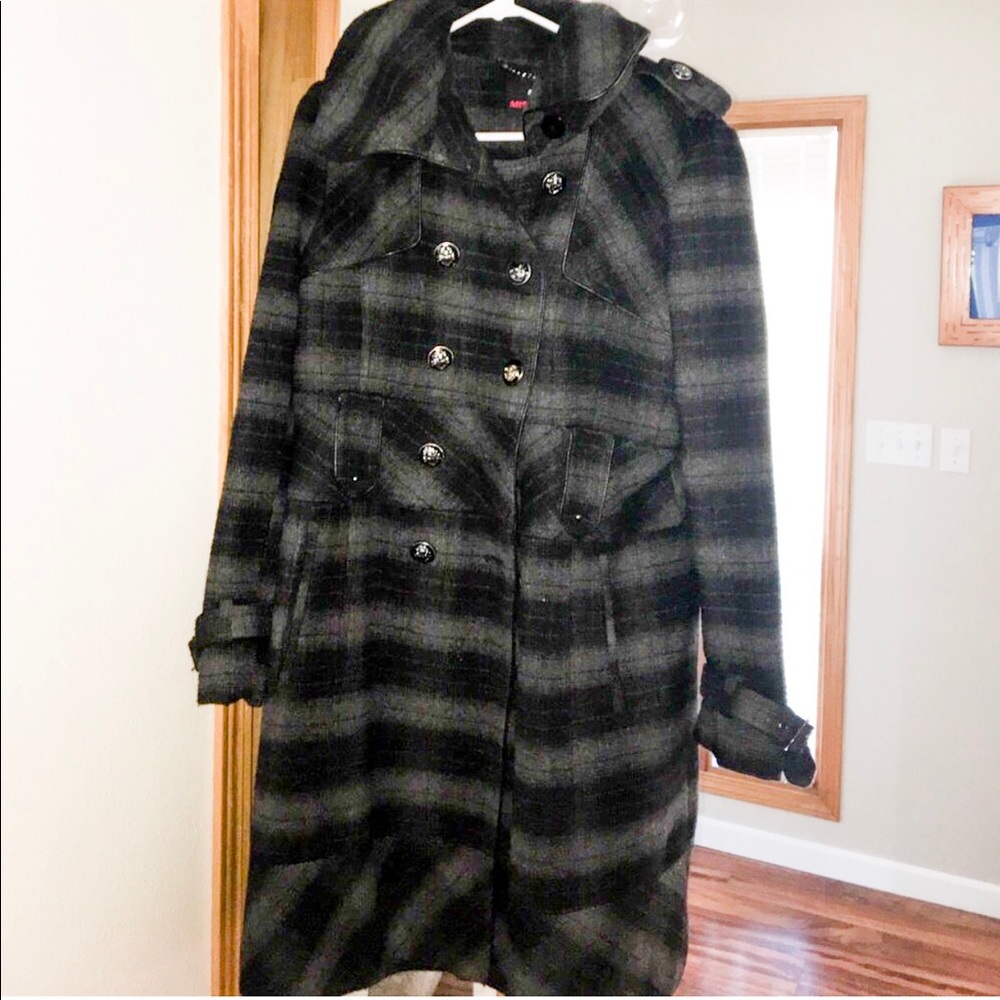 Military inspired Wool Coat